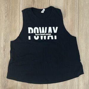 BURN boot camp Poway tank XL